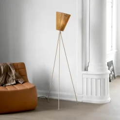 Pie para lámpara de pie Oslo Wood, Beige
