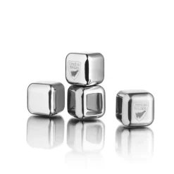 Piedras para whisky City, acero inoxidable