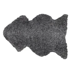Piel de oveja Ella, negro grafito