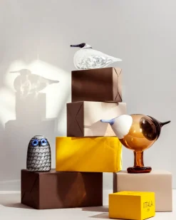 Pájaros por Toikka pequeño búho, Gris