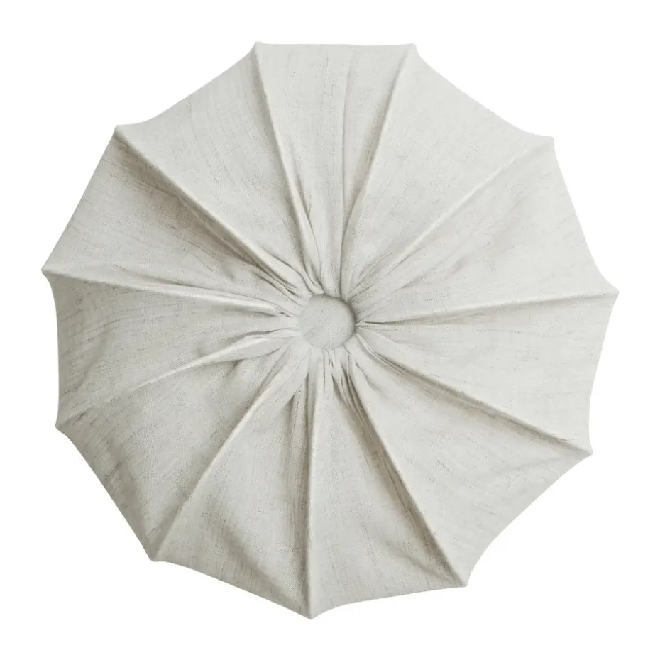 Plafón Anna lino Ø40 cm, Natural