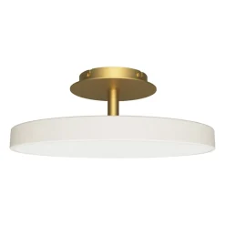 Plafón Asteria Up mediano, Pearl white