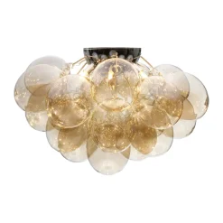Plafón Gross Ø70 cm, Amber