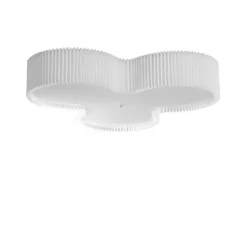 Plafón Kolme 70, Blanco, pvc