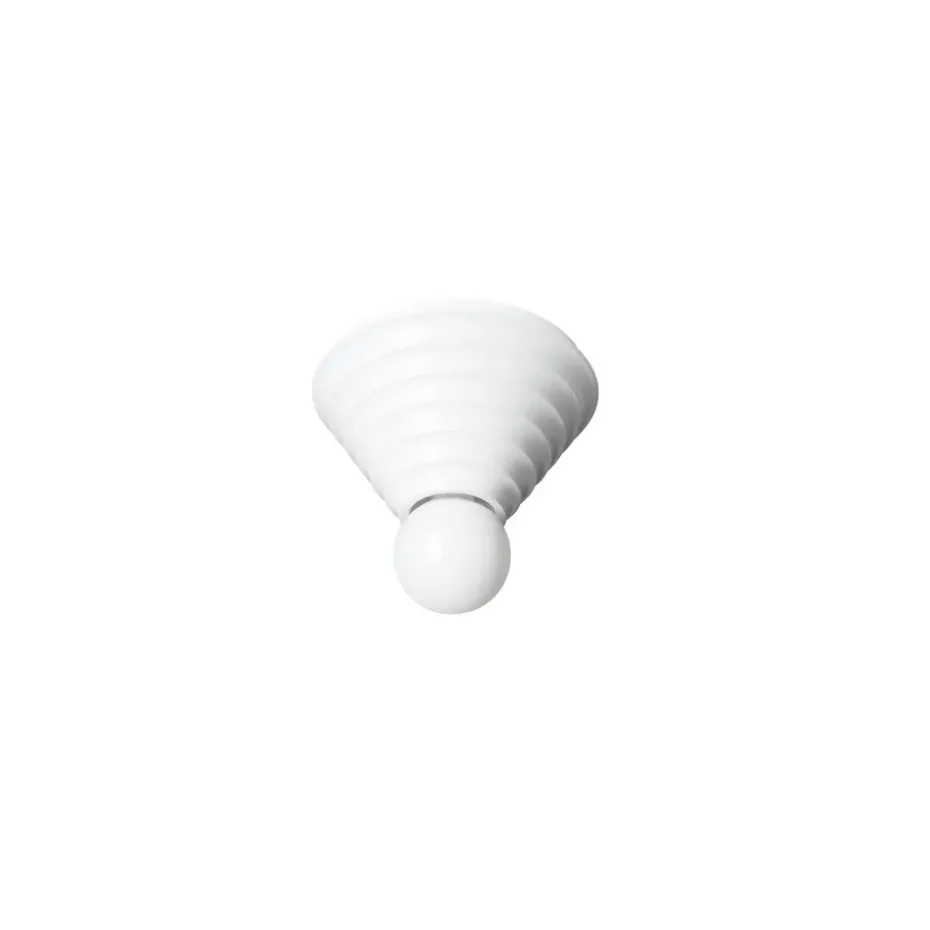 Plafón Loop Ø24 cm, White