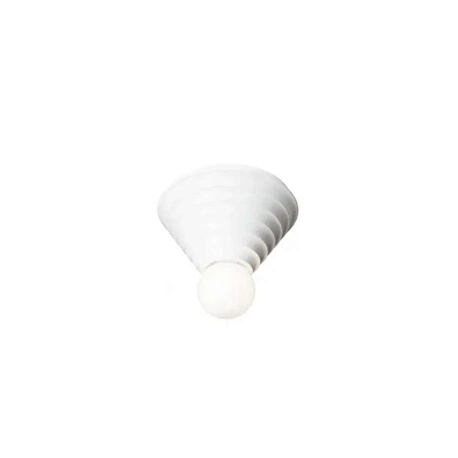 Plafón Loop Ø24 cm, White