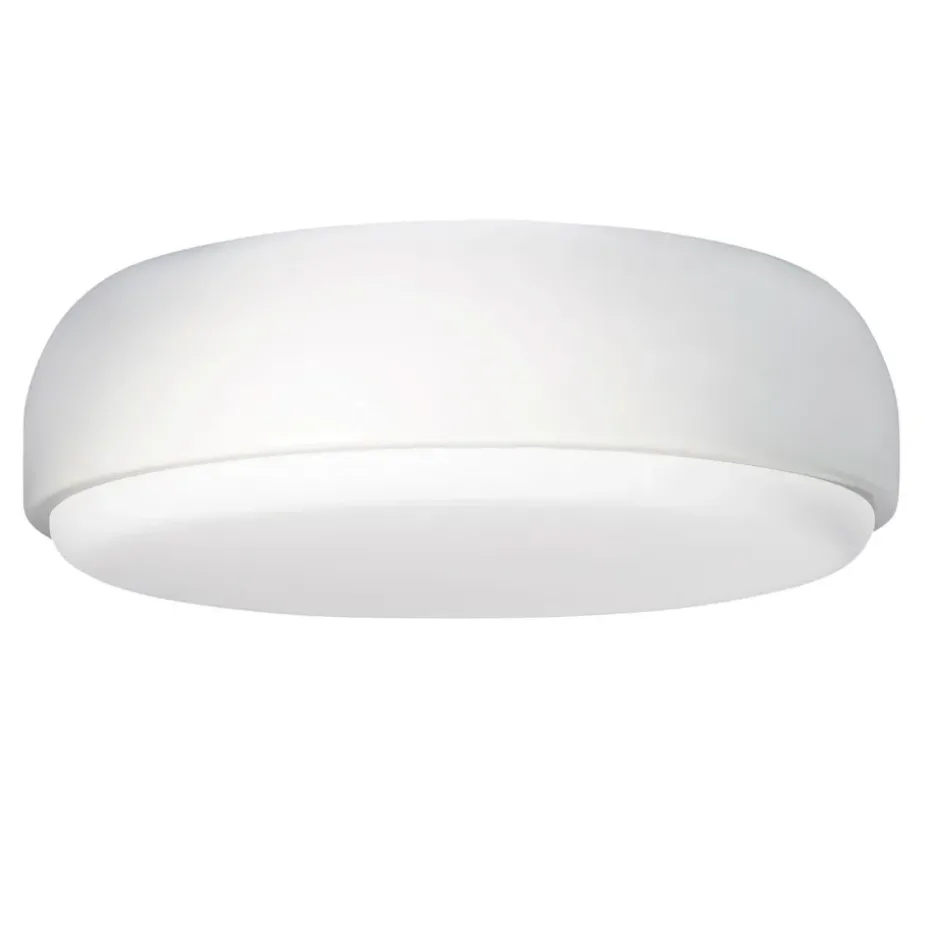 Plafón Over me Ø40 cm, Blanco