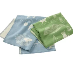 Plaid infantil Little Bear, verde