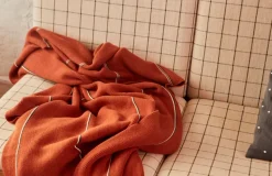 Plaid Rivi 134x184 cm, Nutmeg