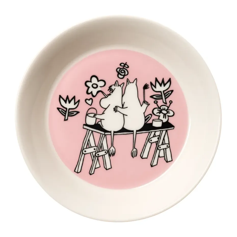 Platillo Moomin Amor 30 años, Ø15 cm