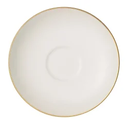 Platillo para espresso Anmut Gold, blanco