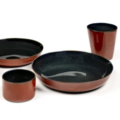Platillo Terres de Rêves 17,5 cm, Dark blue-rust