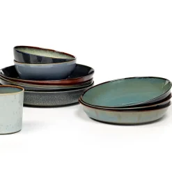 Platillo Terres de Rêves 17,5 cm, Rust-smokey blue