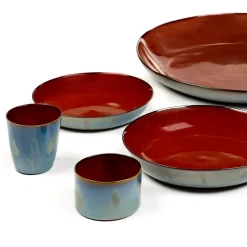 Platillo Terres de Rêves 17,5 cm, Rust-smokey blue