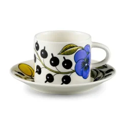 Plato Ø14 cm para taza de café 18 cl Paratiisi, azul