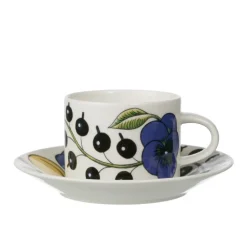 Plato Ø16,5 cm para taza de té 28 cl Paratiisi, azul