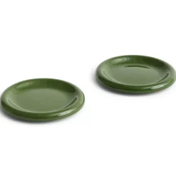 Plato Barro, Green, Ø18 cm, pack de 2