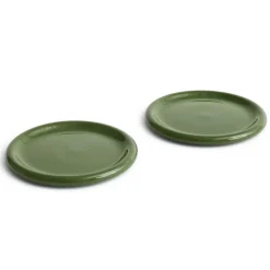 Plato Barro, Green, Ø24 cm, paquete de 2