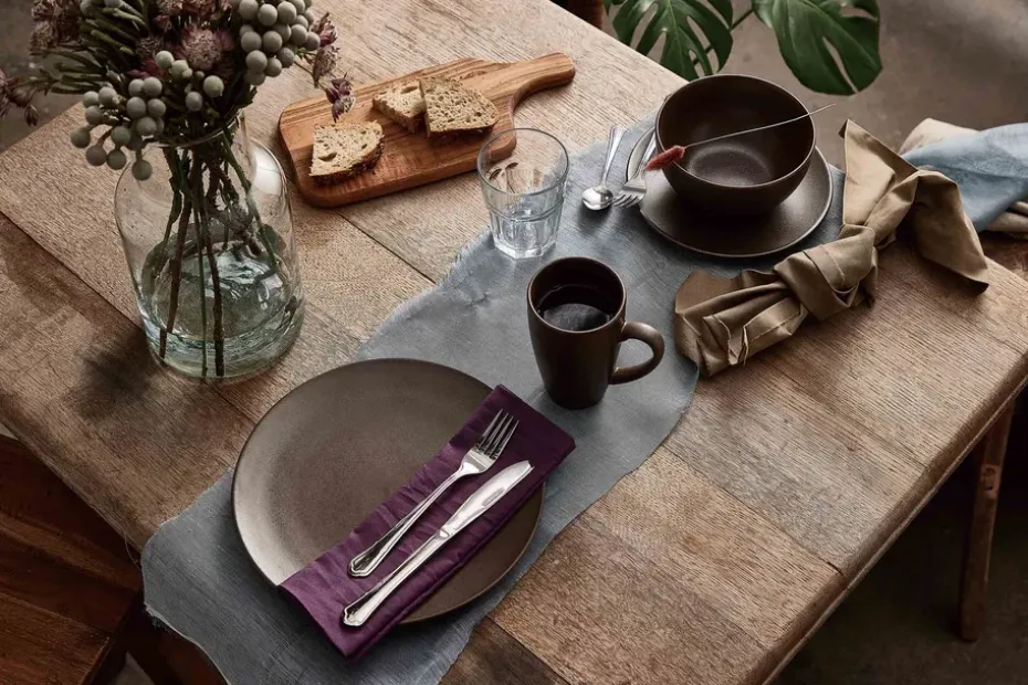 Plato Ceramic Workshop Ø26 cm, Chestnut-matte brown
