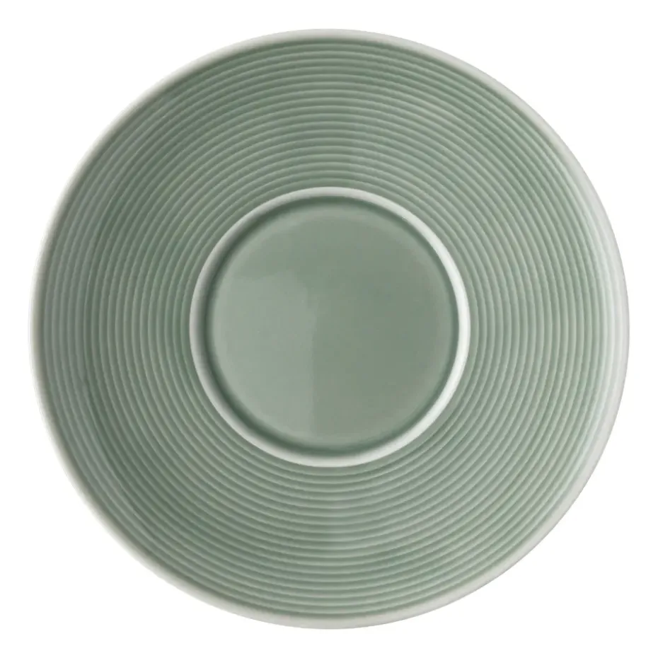 Plato de café Loft moss green, Ø16,5 cm