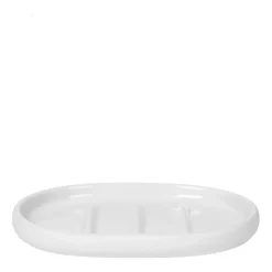 Plato de jabón Sono 10x13 cm, blanco