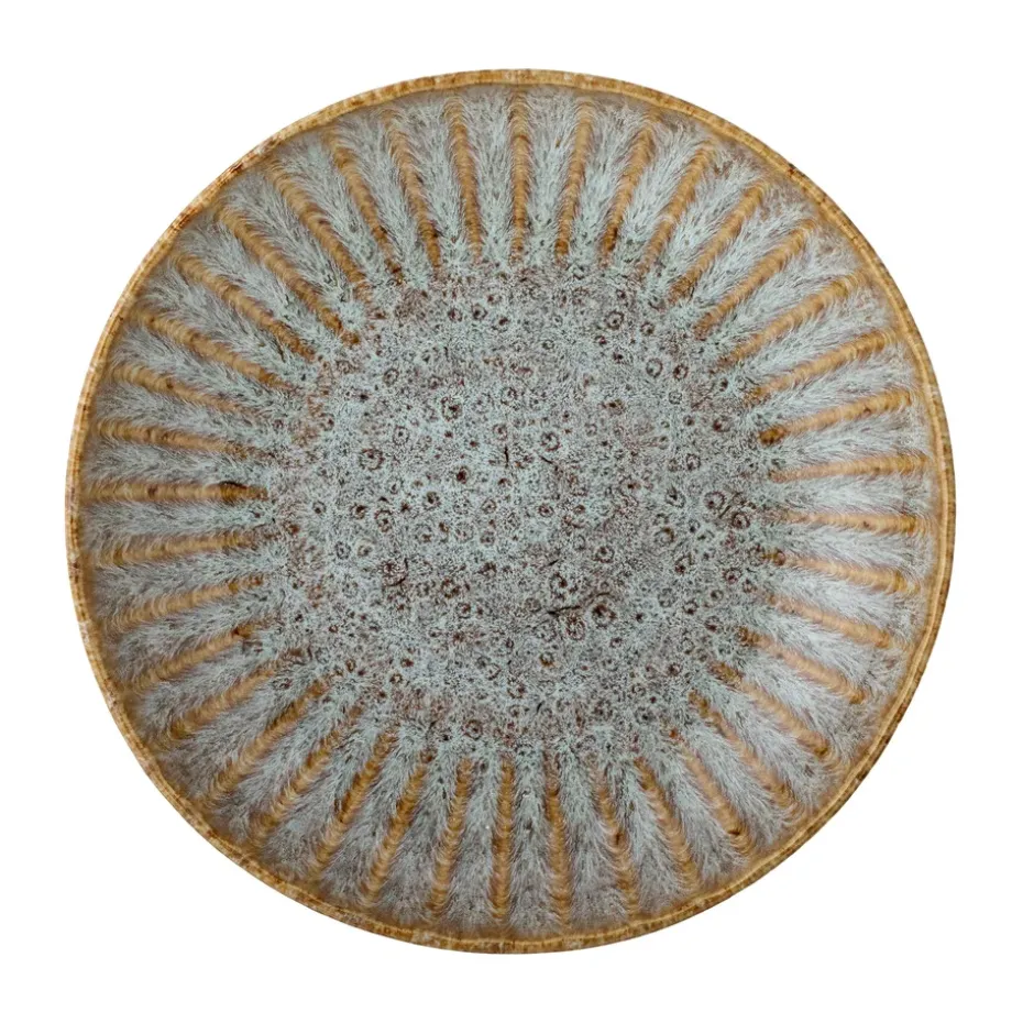Plato de pasta Fleur Ø22 cm, Natural
