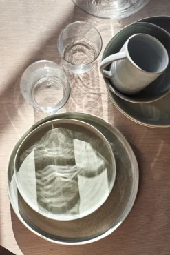 Plato de pasta Sandsbro, gris claro, Ø23 cm