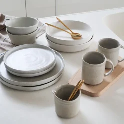 Plato de pasta Sandsbro, Offwhite, Ø23 cm