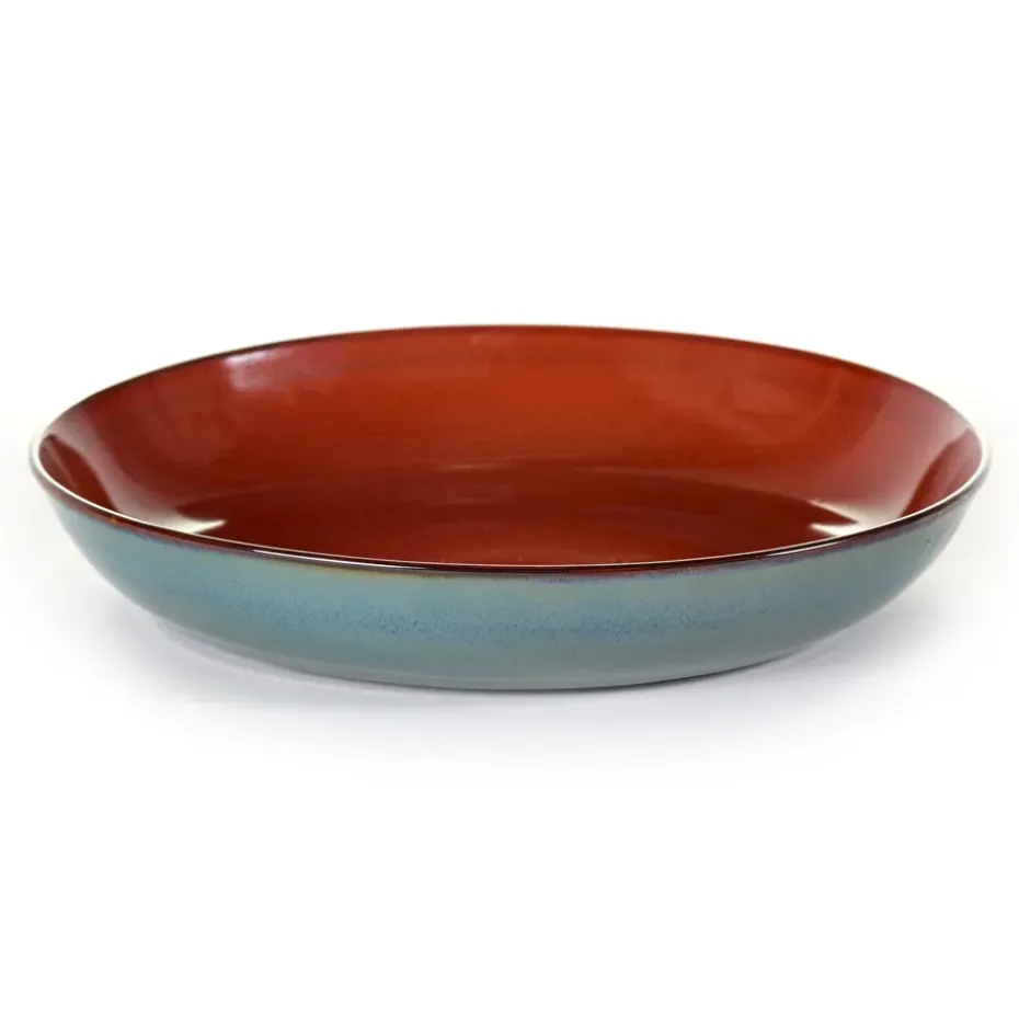 Plato de pasta Terres de Rêves 23,5 cm, Rust-smokey blue
