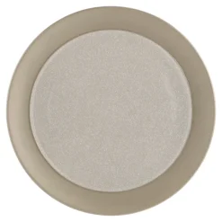 Plato de postre Fossil Ø21 cm, Beige