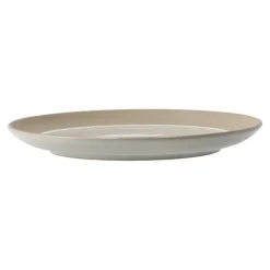 Plato de postre Fossil Ø21 cm, Beige