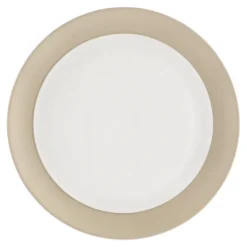 Plato de postre Fossil Ø21 cm, Blanco