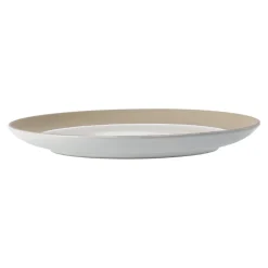 Plato de postre Fossil Ø21 cm, Blanco