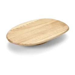 Plato de tarta Dune 04 low 20x34 cm, Ash