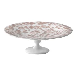 Plato de tarta Slåpeblom Ø21 cm, Rosa