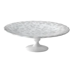 Plato de tarta Slåpeblom Ø21 cm, gris