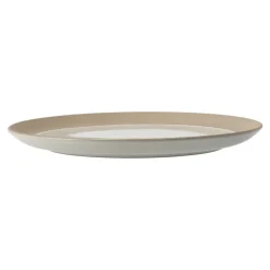 Plato Fossil Ø26 cm, Beige