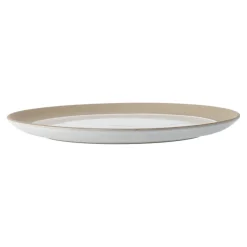 Plato Fossil Ø26 cm, Blanco