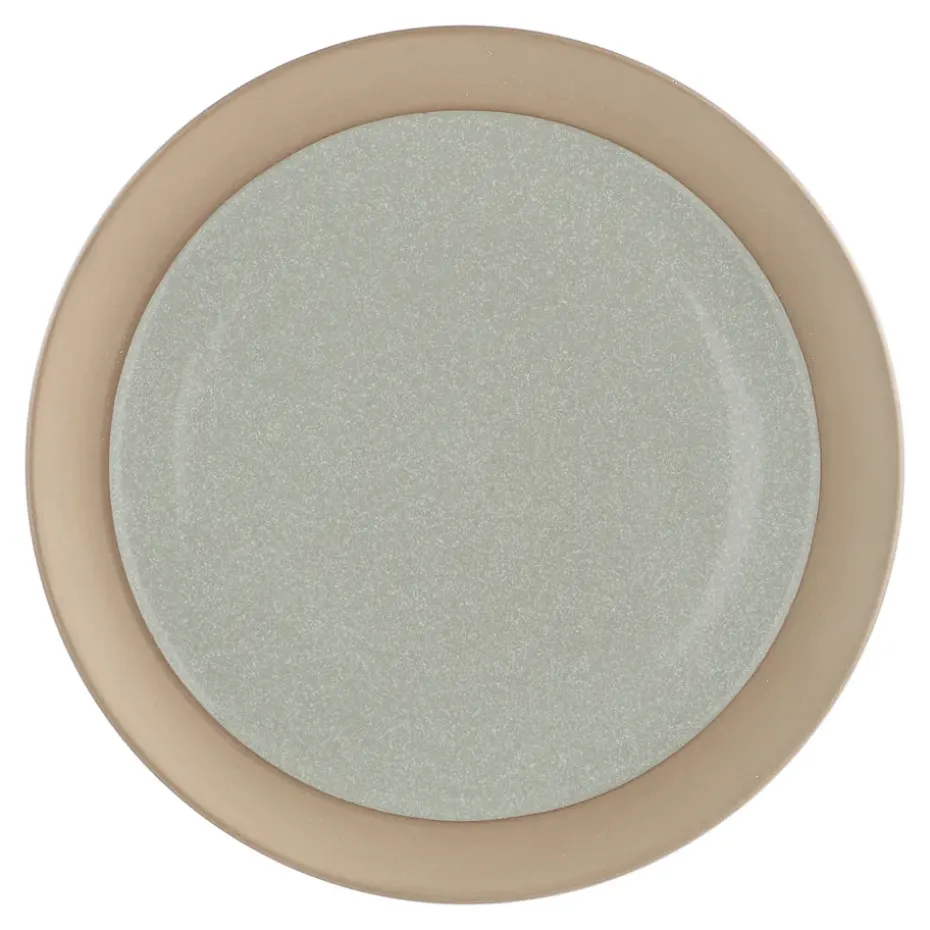 Plato Fossil Ø26 cm, Verde