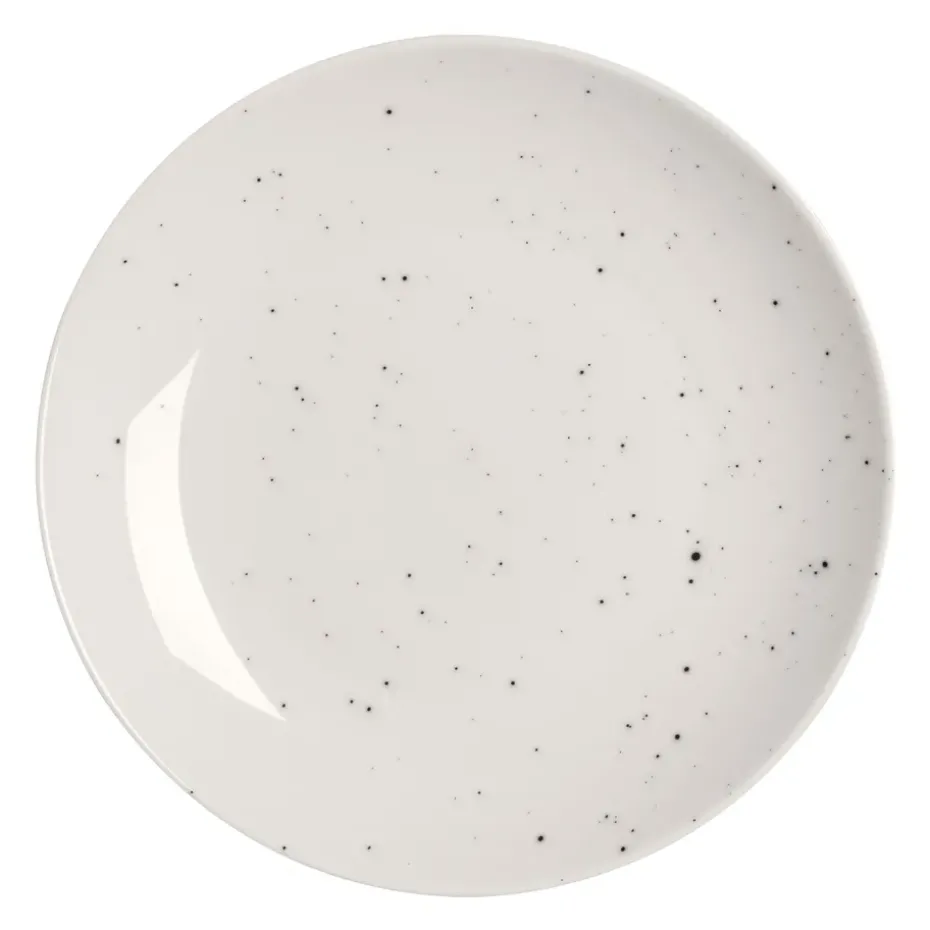 Plato Freckle Ø20 cm, blanco