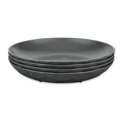 Plato hondo Club Ø22 cm, 4-pack termoplástico biocircular, Nature ash grey