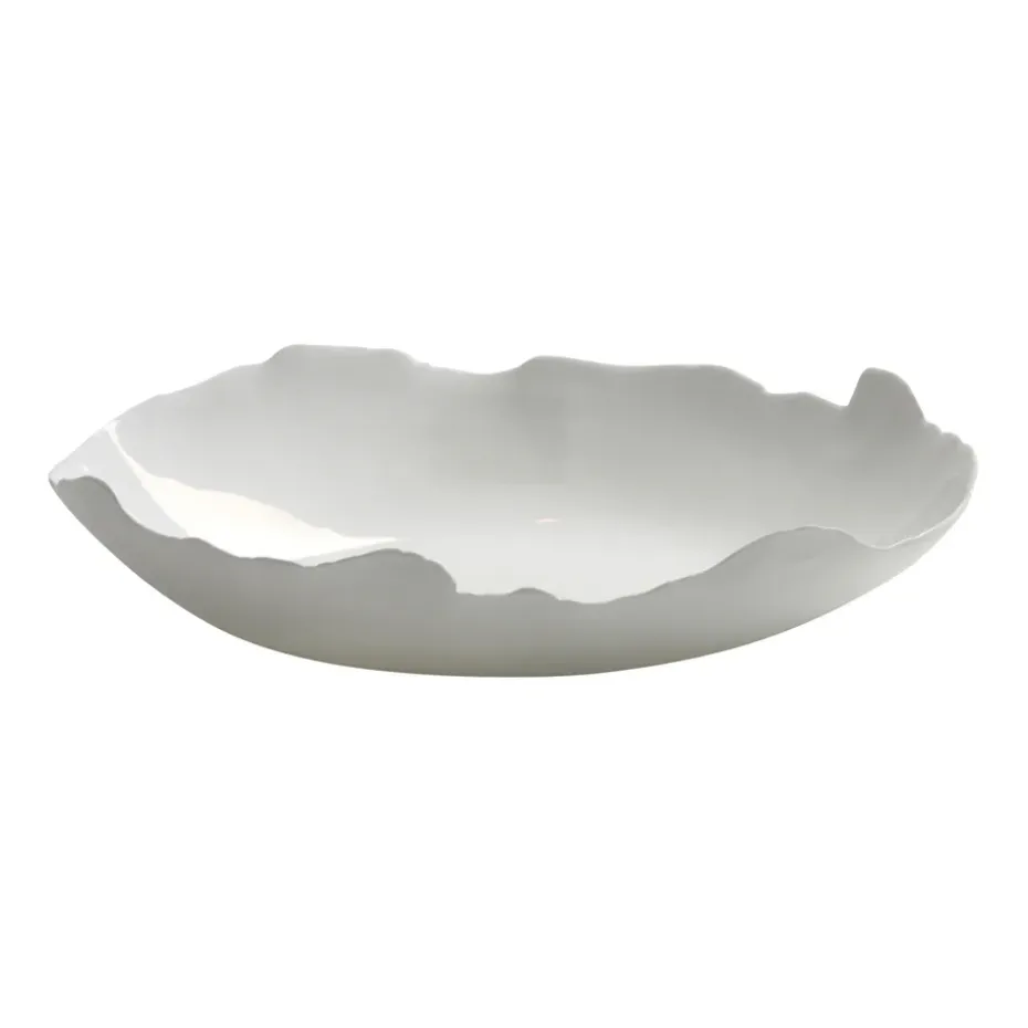 Plato hondo ovalado Perfect Imperfection, 13x23 cm