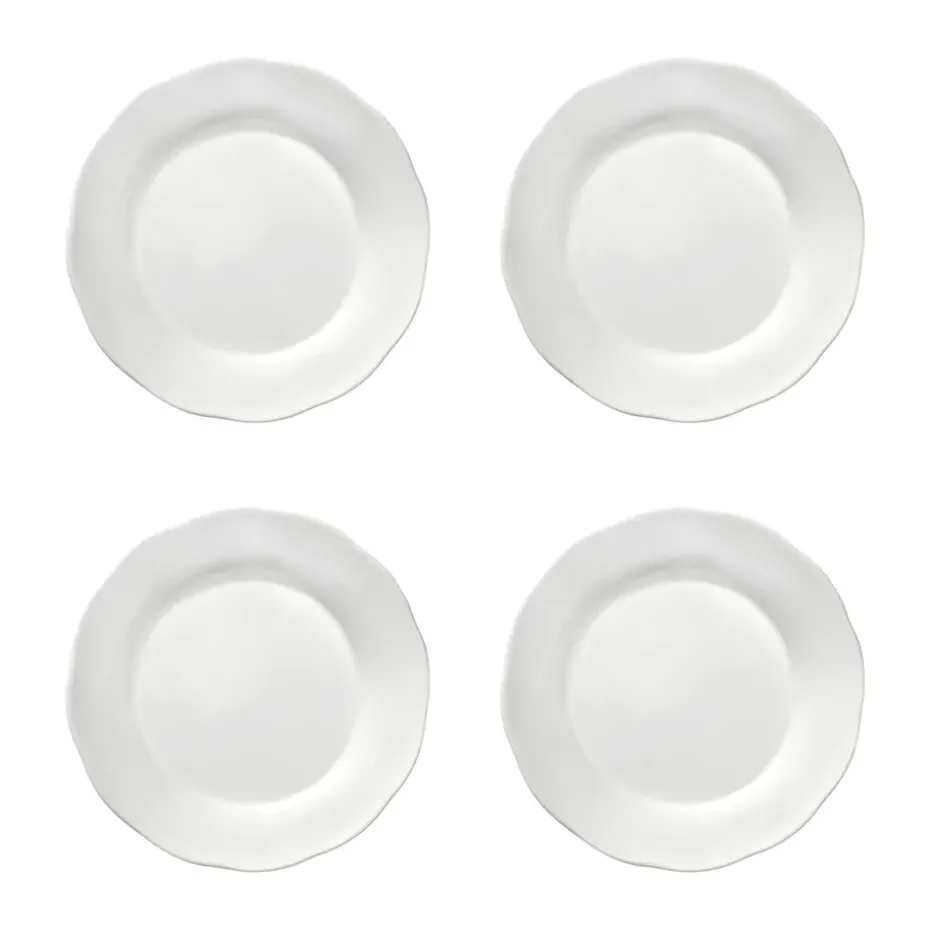 Plato hondo plato de acompañamiento Silhouette M Ø15 cm set de 4, White