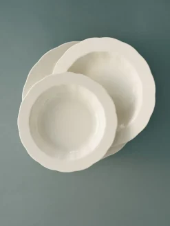 Plato hondo Silhouette M Ø23,7 cm set de 4, White