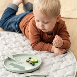 Plato infantil Croco foodie Ø20 cm, Green