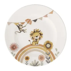 Plato infantil Ruge like a Lion Ø21,5 cm, Multi