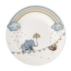 Plato infantil Walk like an Elephant Ø21,5 cm, Multi