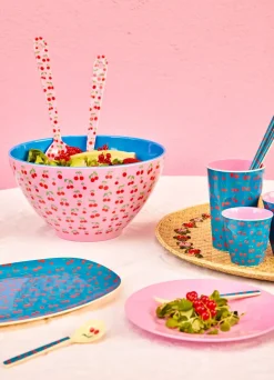 Plato melamina Rice 22x30 cm, Cereza