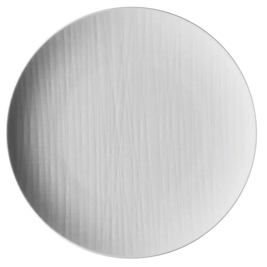 Plato Mesh 27 cm, blanco
