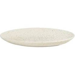 Plato ovalado Nordic Vanilla 22 cm, Cream with grains
